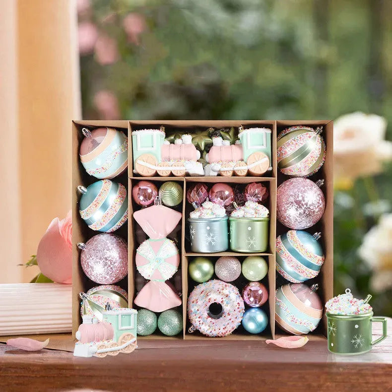 Christmas Kraft Paper Tree Decorative Ornaments - Bellarte Enchanté Christmas Kraft Paper Tree Decorative Ornaments